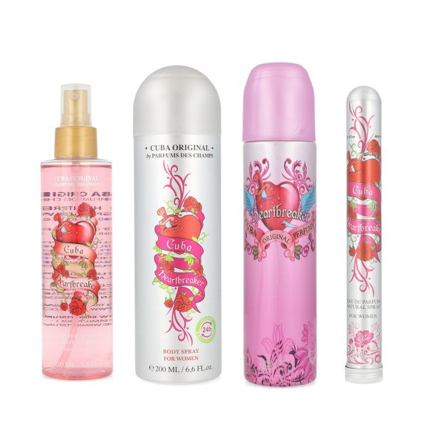 Cuba Heartbreaker Cubeta 4 Pzs 100ml EDP Mujer