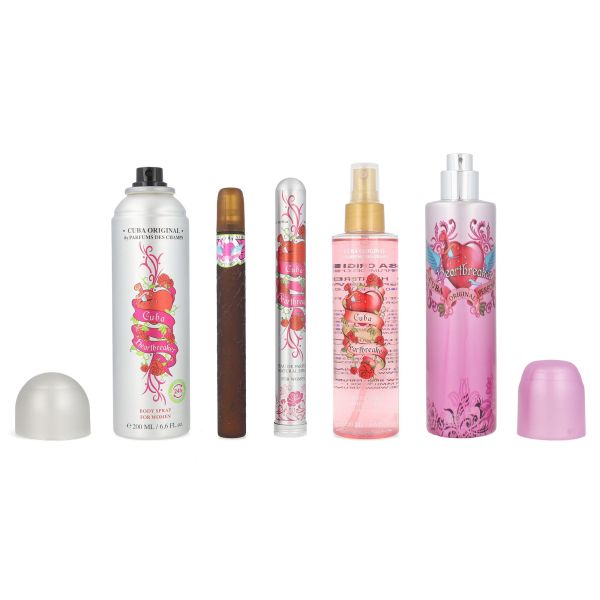 Cuba Heartbreaker Cubeta 4 Pzs 100ml EDP Mujer