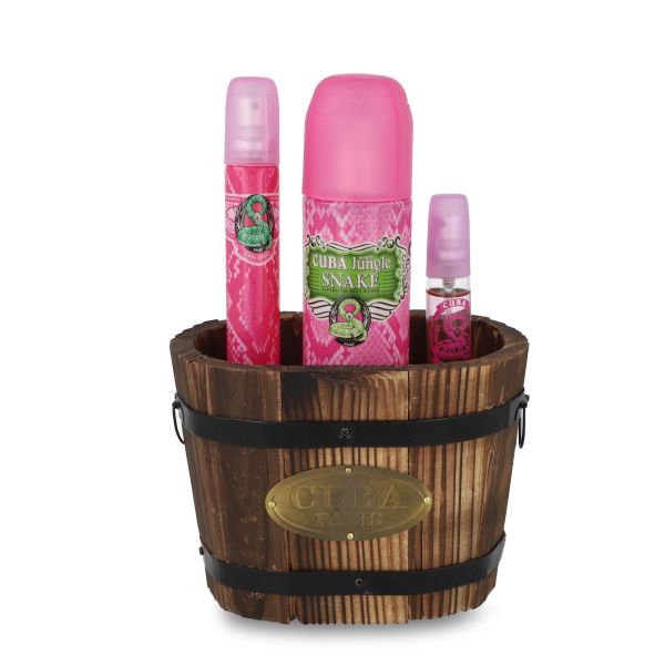 Cuba Jungle Snake Set 3 pzs 100ml EDP mujer