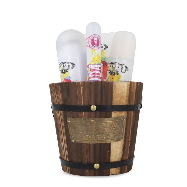 Cuba La Vida EDT 100ml Set 4 pzs mujer