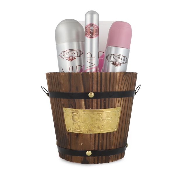 Cuba VIP Women Set 4 pzs EDP Mujer