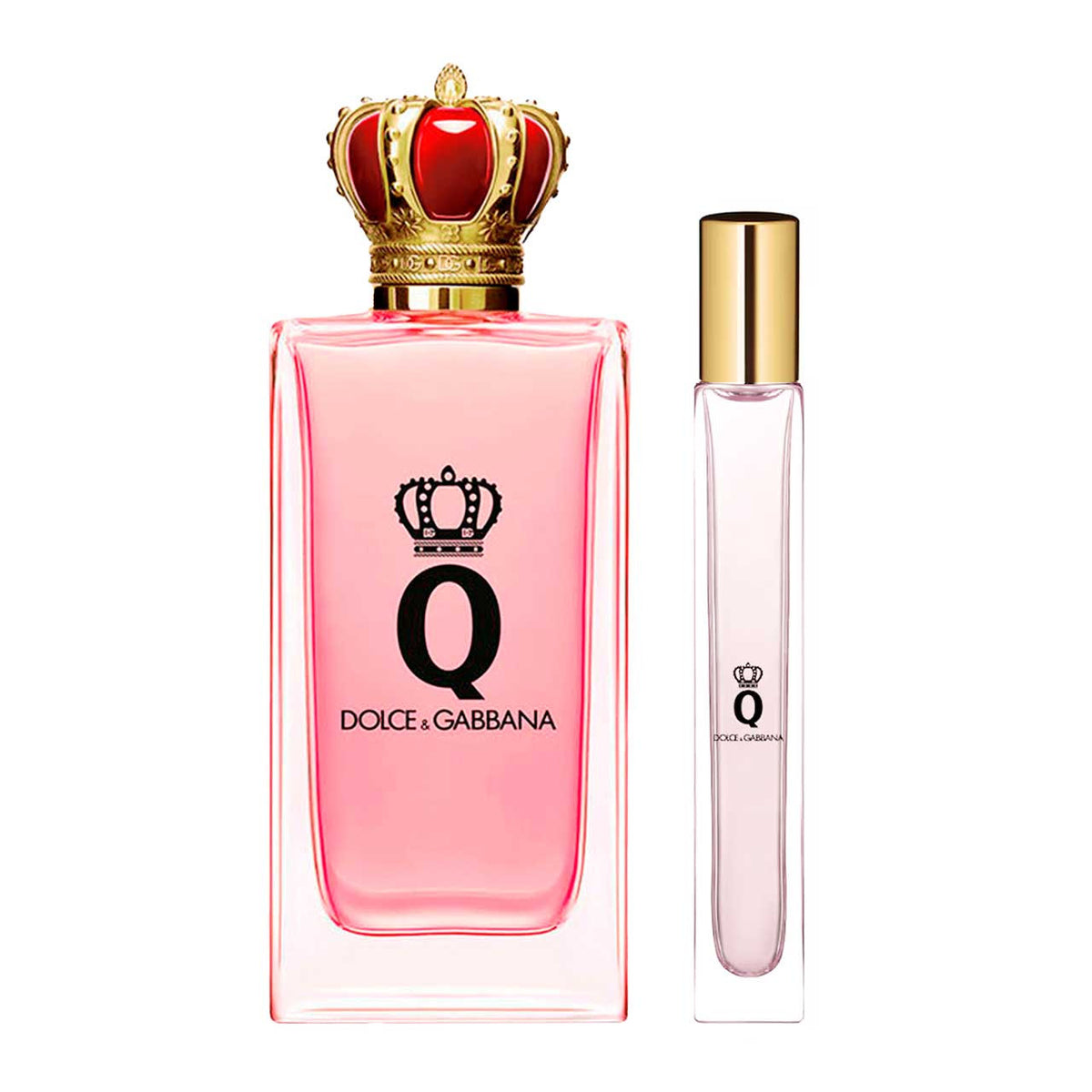 Dolce & Gabbana Queen Estuche 2 Piezas Dama EDP 100ml + Miniatura 10ml (Navidad)