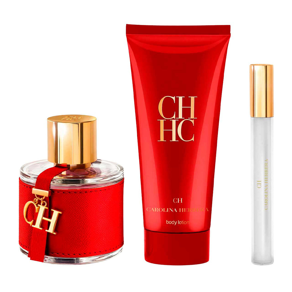 Carolina Herrera
CH Navidad SET 3 Piezas Dama EDT 100ml + Locion Corporal 100ml + Miniatura 10ml
