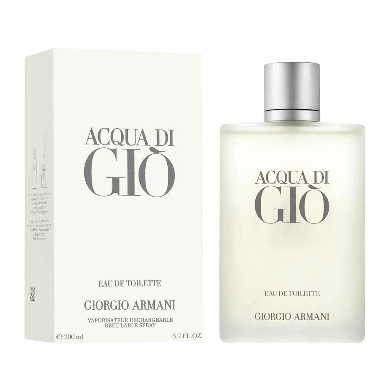 Giorgio Armani
Acqua di Gio Refilable EDT 200ml Hombre