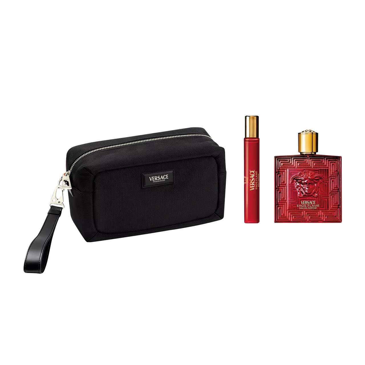 Versace
Versace Eros Flame Bolsa SET 3 Piezas Hombre EDP 100ml + Miniatura 10ml + Bolsa de Viaje