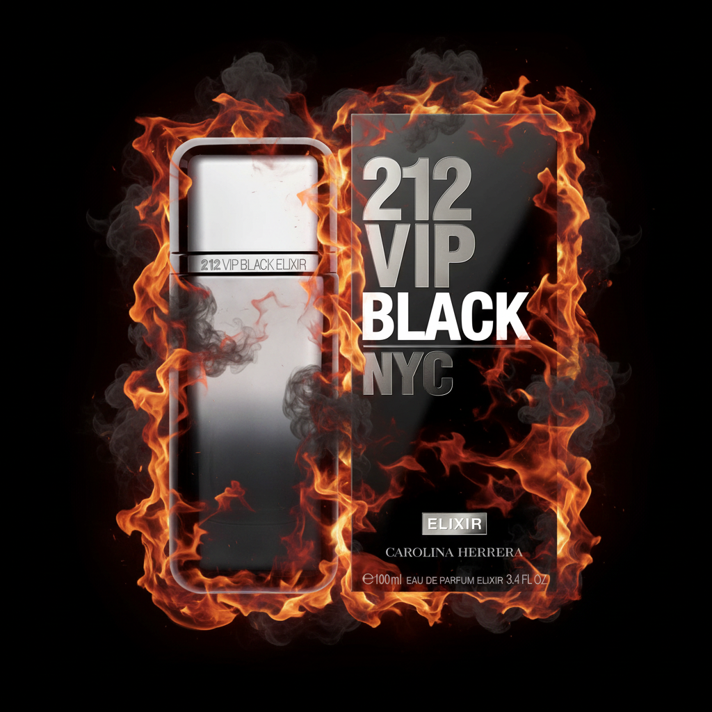 Carolina Herrera 212 Vip Black Elixir EDP 100ml Hombre