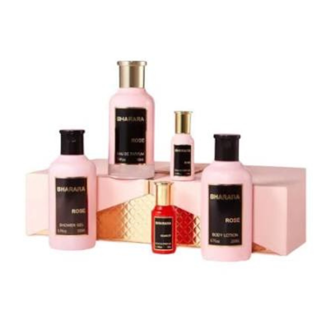 Bharara Rose Estuche 5 Piezas EDP 100ml Dama
