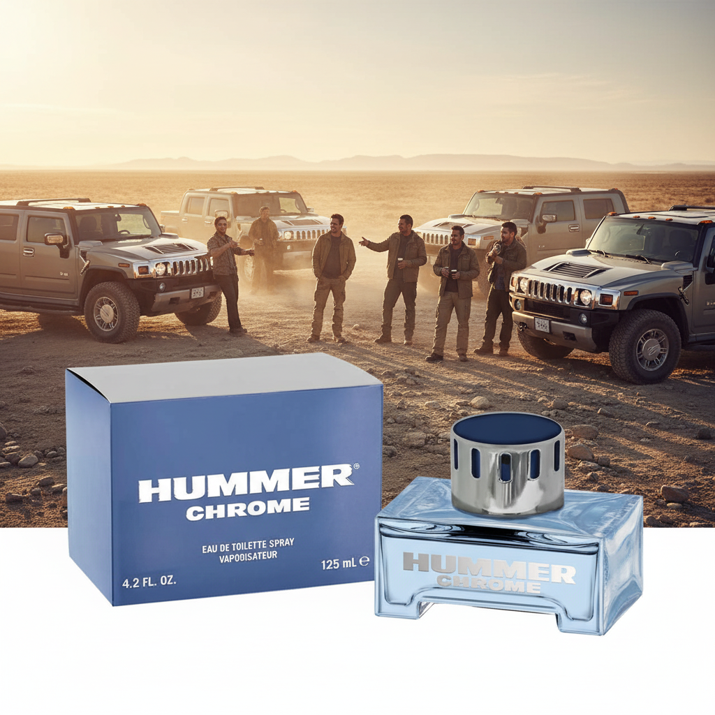 Hummer Hummer Chrome EDT 125ml Hombre
