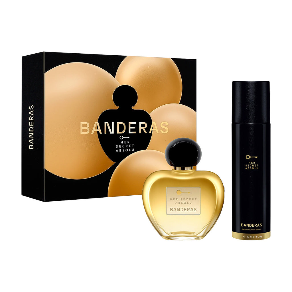 Antonio Banderas Her Secret Absolu Estuche 2 Piezas Dama EDP 80ml + Desodorante 150ml mujer