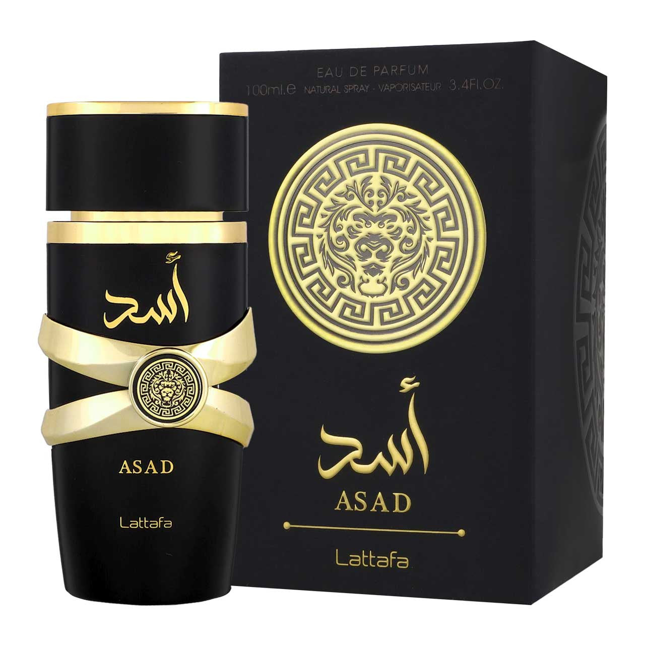 Lattafa Asad EDP 100ml Hombre Árabe