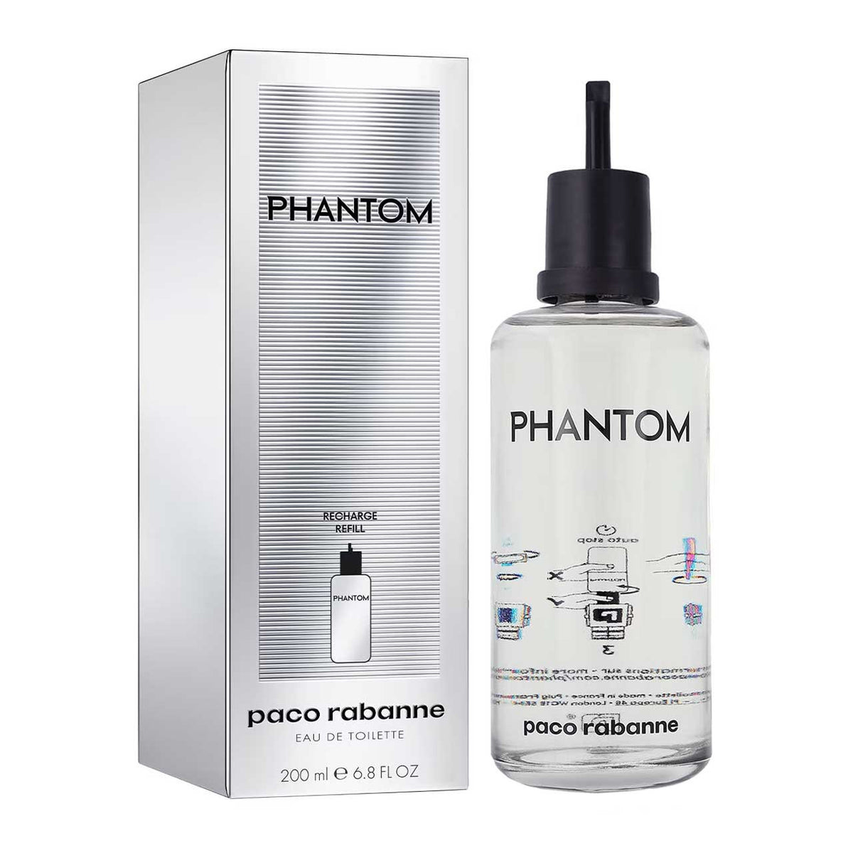 Paco Rabanne Phantom Rellenable EDT 200ml Caballero