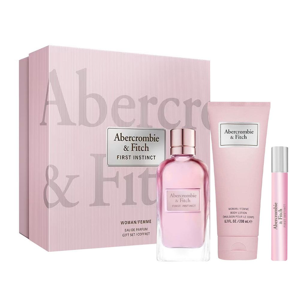 Abercrombie & Fitch
A&F First Instinct SET 3 Piezas Dama EDP 100ml + Locion Corporal 200ml + Miniatura 15ml