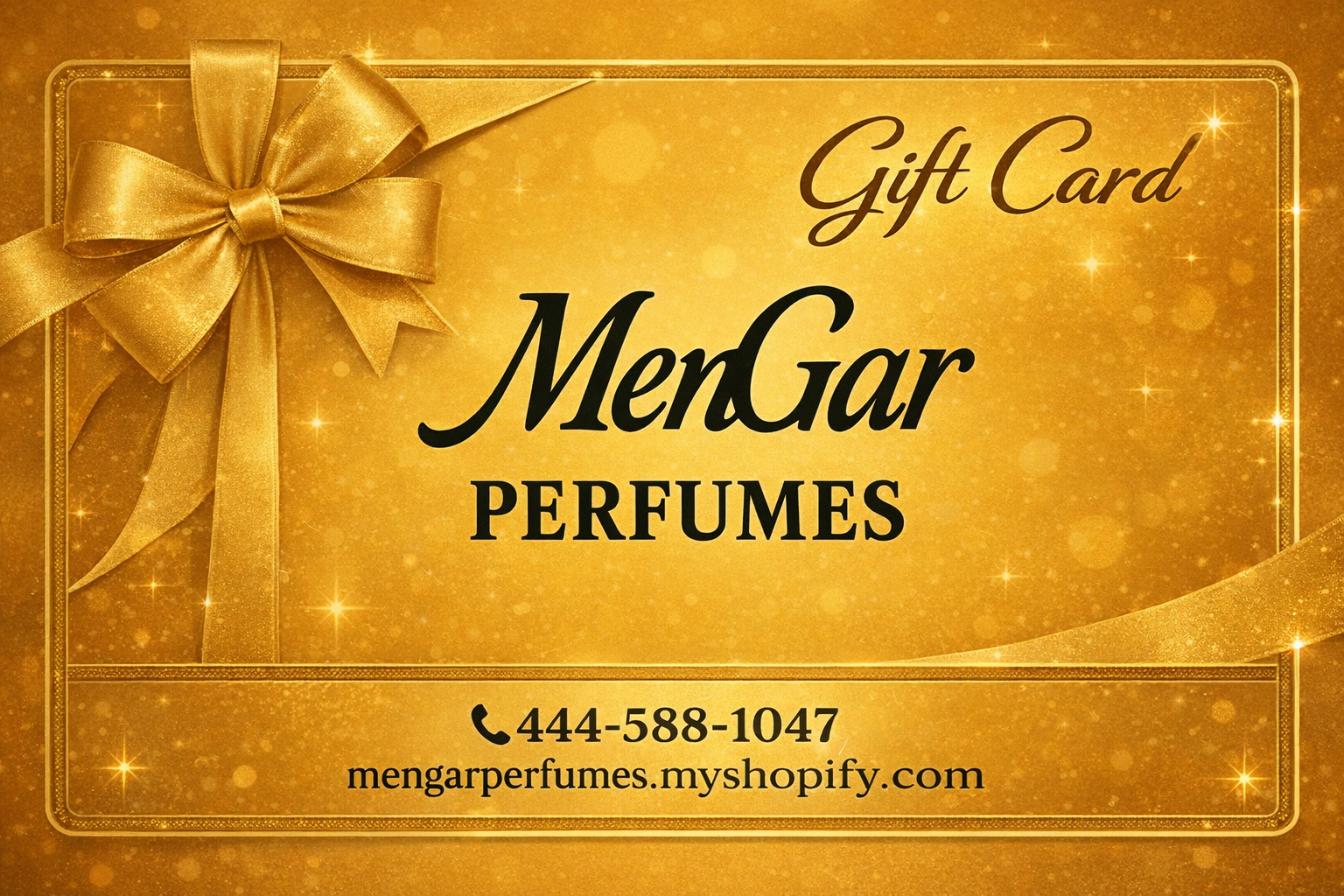 Perfumes MenGar Tarjeta de Regalo