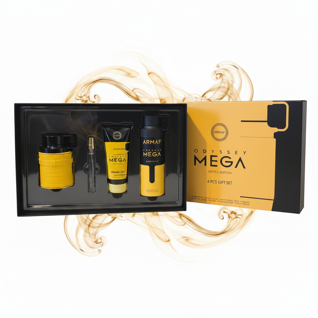Armaf Odyssey Mega EDP Set 4 Piezas Hombre