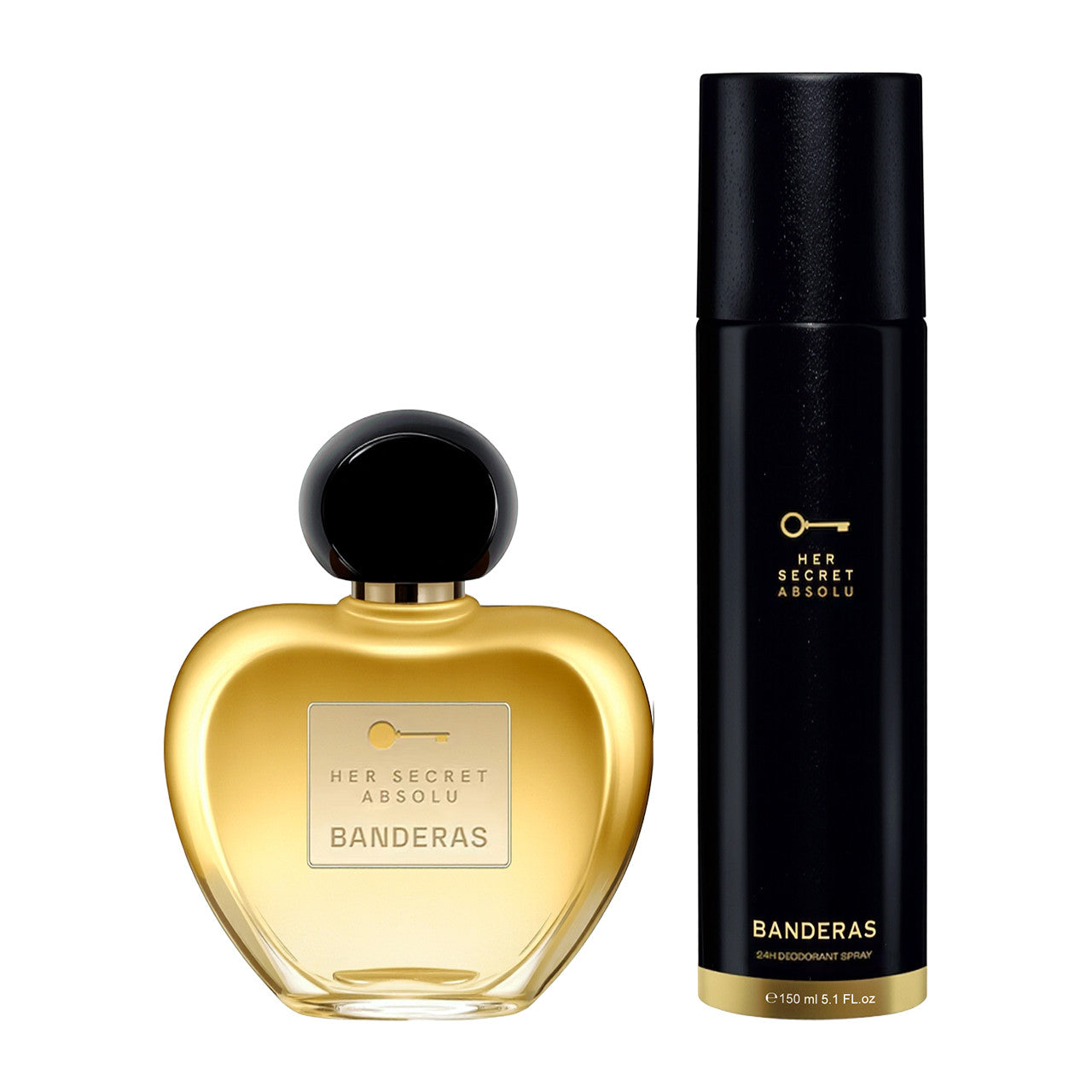 Antonio Banderas Her Secret Absolu Estuche 2 Piezas Dama EDP 80ml + Desodorante 150ml mujer