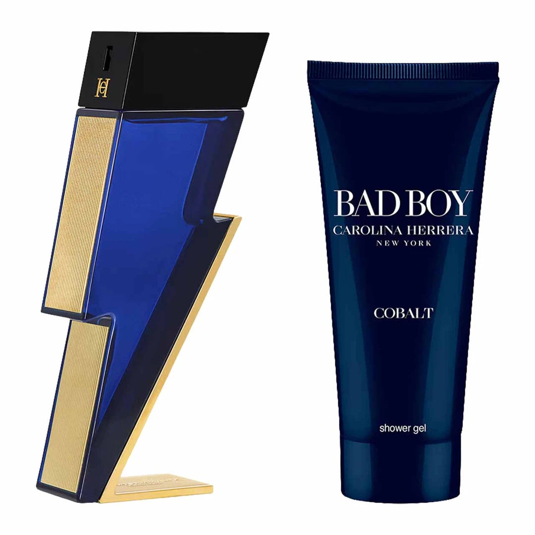 Carolina Herrera Bad Boy Cobalt Élixir Estuche 2 Piezas Caballero EDP 100ml + Gel de Ducha 100ml