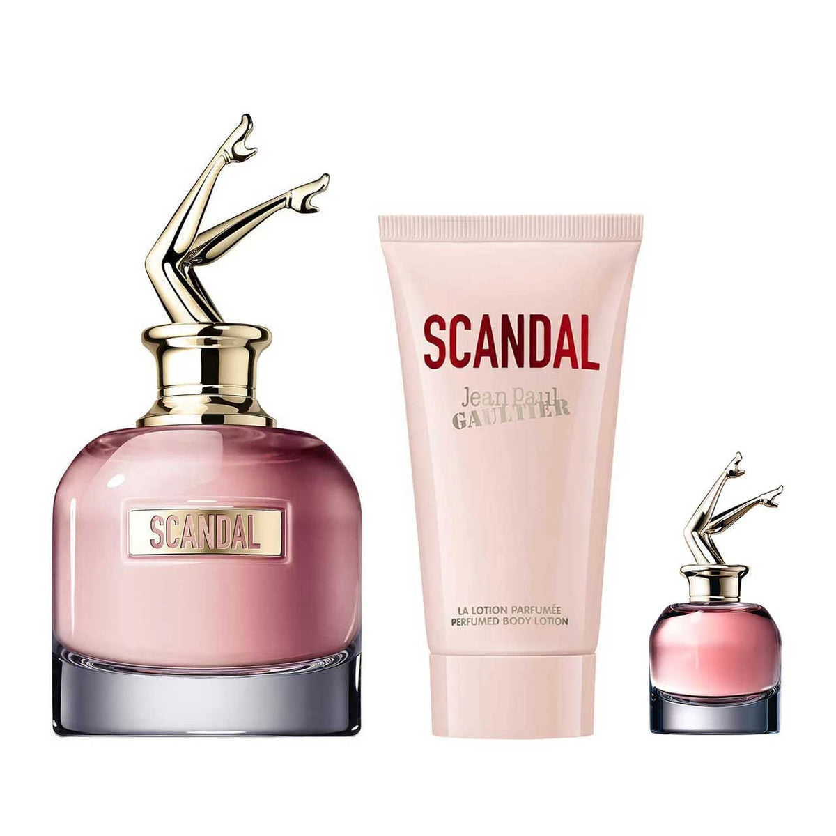 Jean Paul Gaultier Scandal Estuche 3 Piezas Dama EDP 80ml + Locion Corporal 75ml + Miniatura 6ml