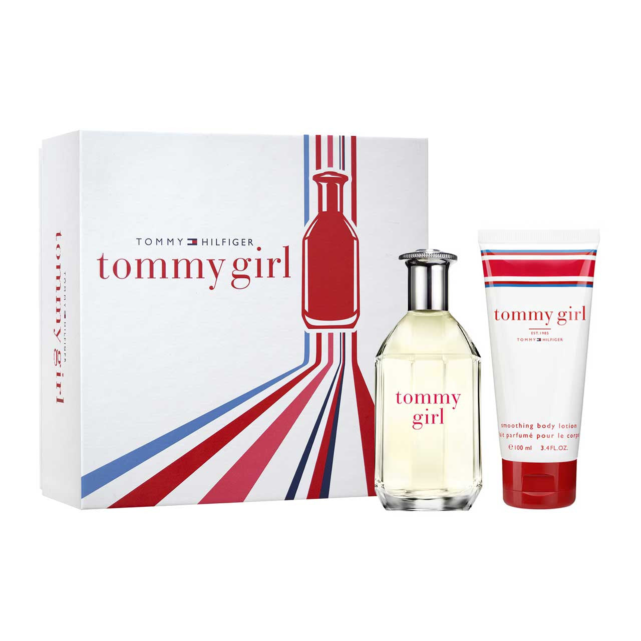 Tommy Hilfiger
Tommy Girl SET 2 Piezas Dama EDT 100ml + Locion Corporal 100ml