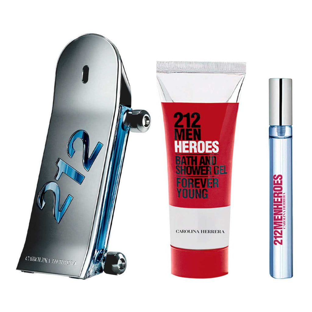 Carolina Herrera
212 Men Heroes Navidad SET 3 Piezas Hombre