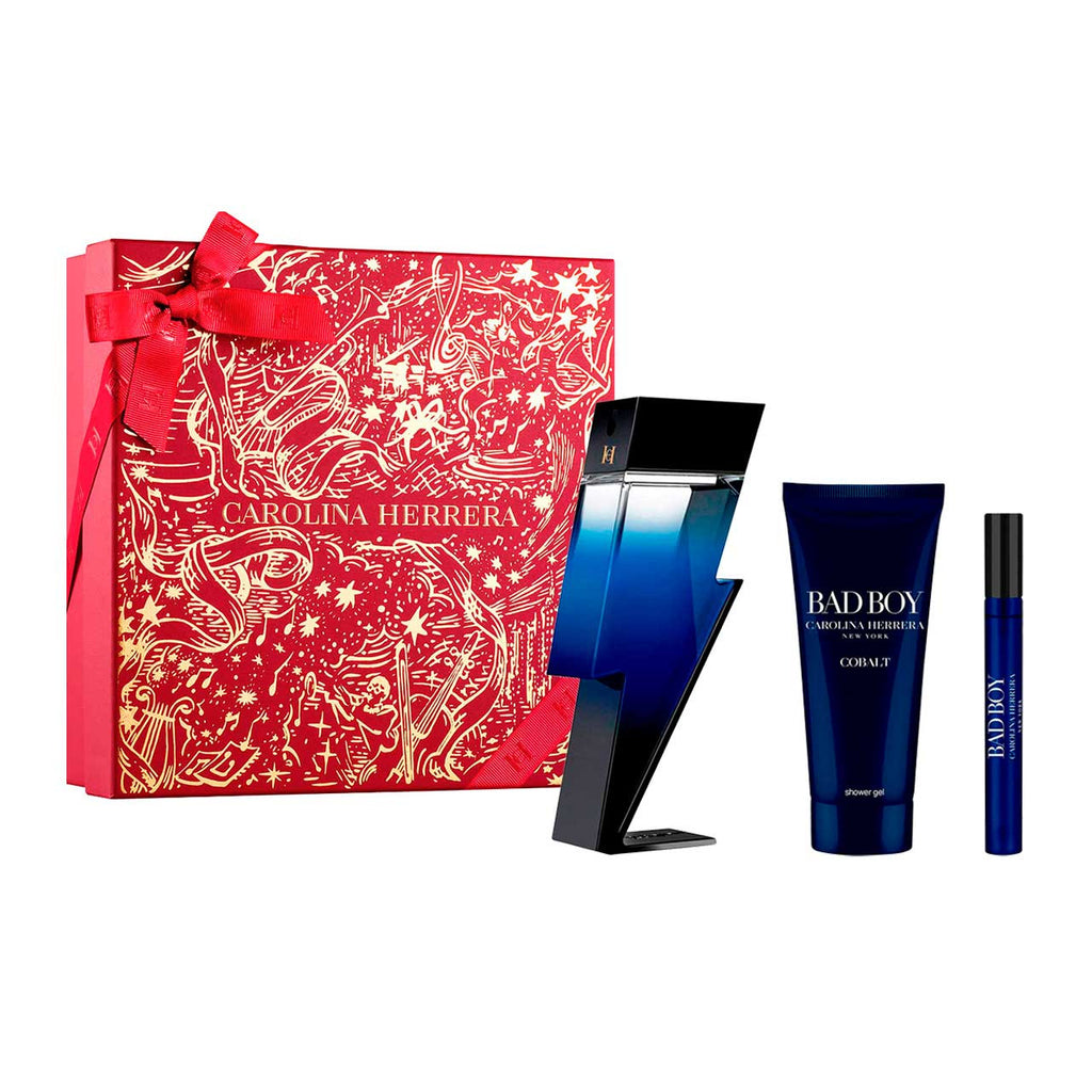 Carolina Herrera
Bad Boy Cobalt Navidad SET 3 Piezas Hombre EDP 100ml + Gel de Ducha 100ml + Miniatura 10ml