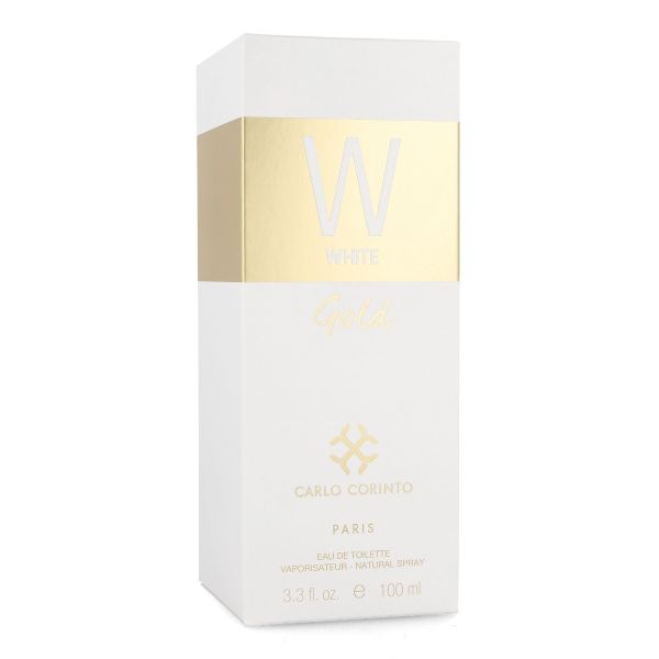 Carlo Corinto White Gold EDT 100ml Caballero