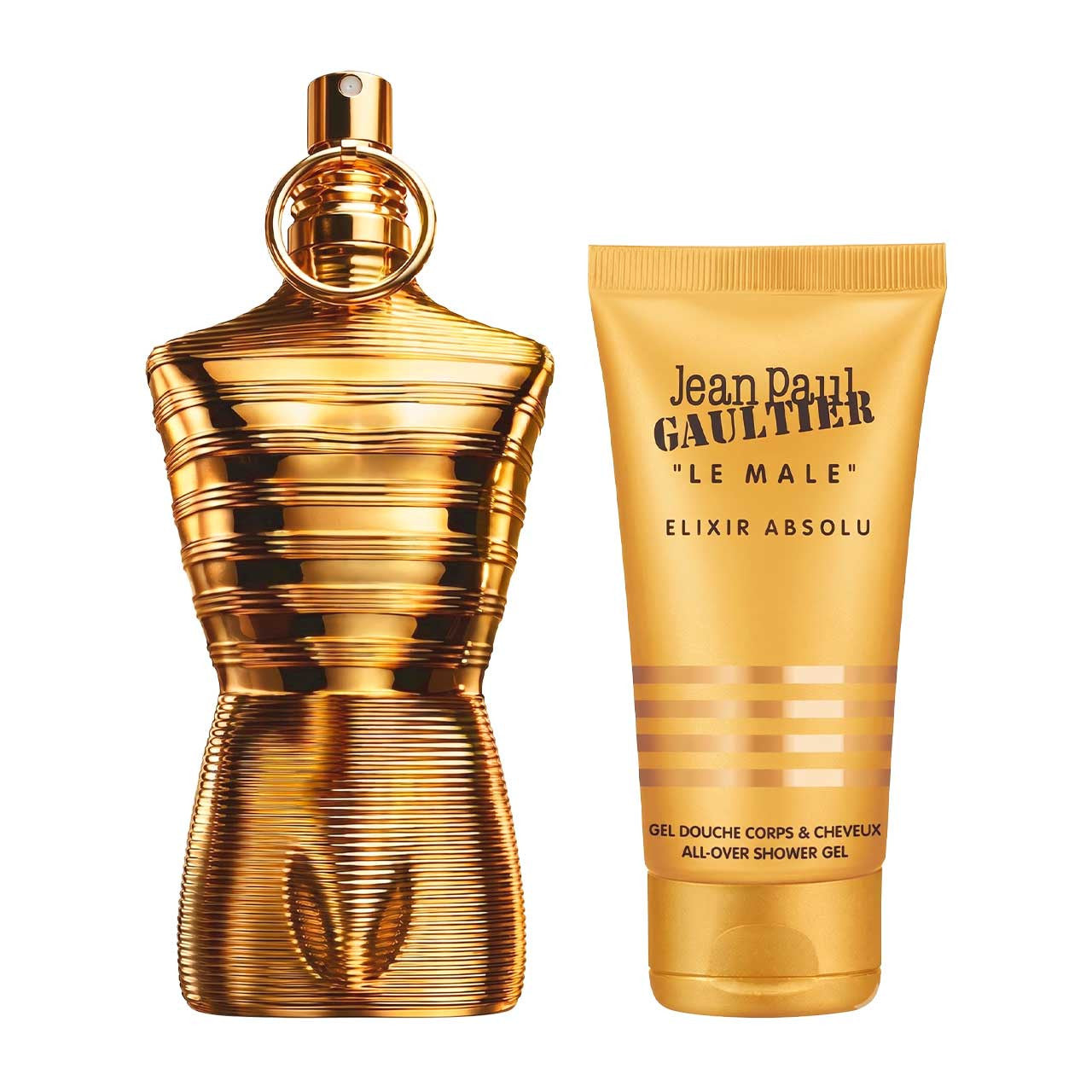 Jean Paul Gaultier Le Male Elixir Absolu Metal Set 2 Piezas Caballero Parfum 125ml + Gel de Ducha 75ml hombre