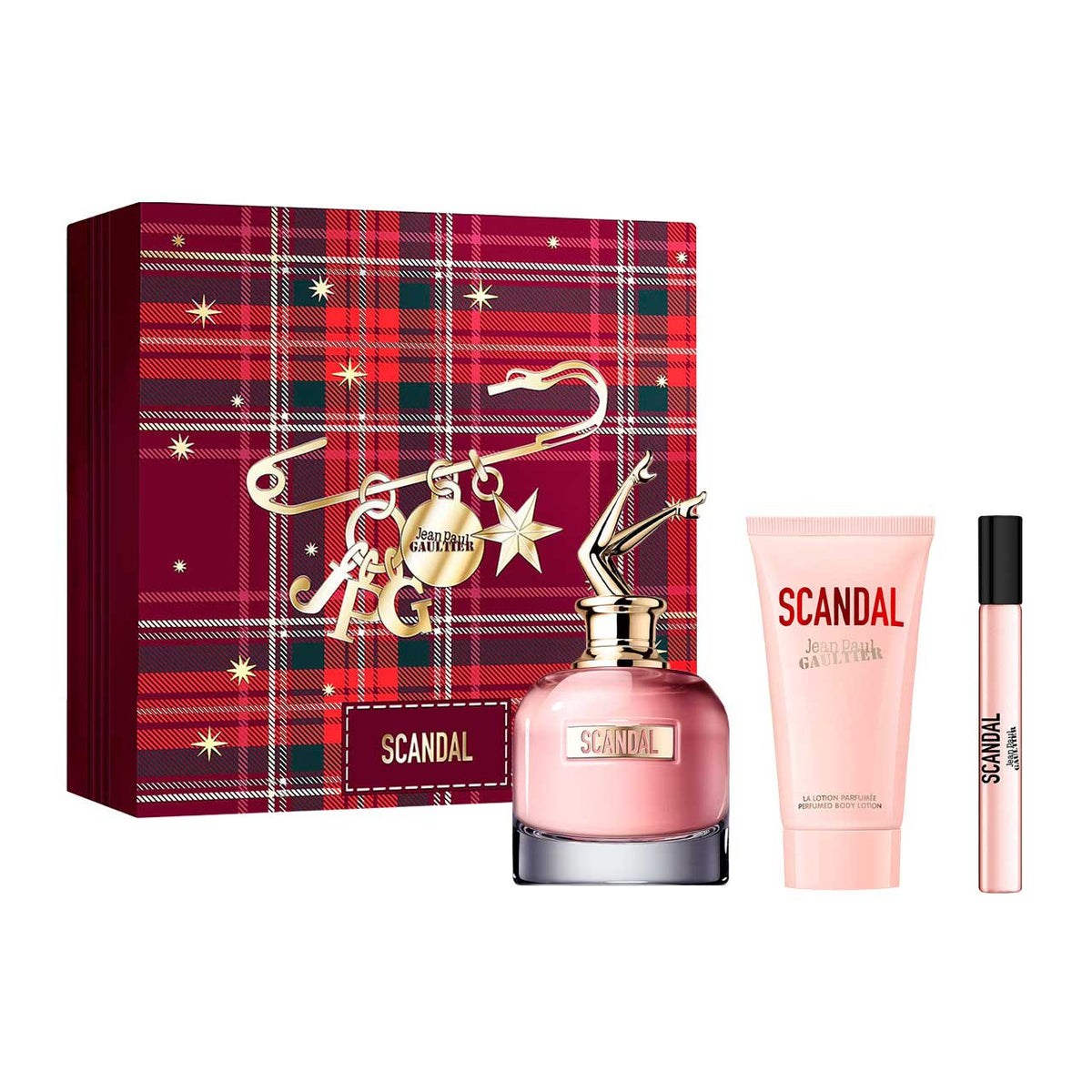Jean Paul Gaultier
Scandal Navidad SET 3 Piezas Dama EDP 80ml + Locion Corporal 75ml + Miniatura 10ml